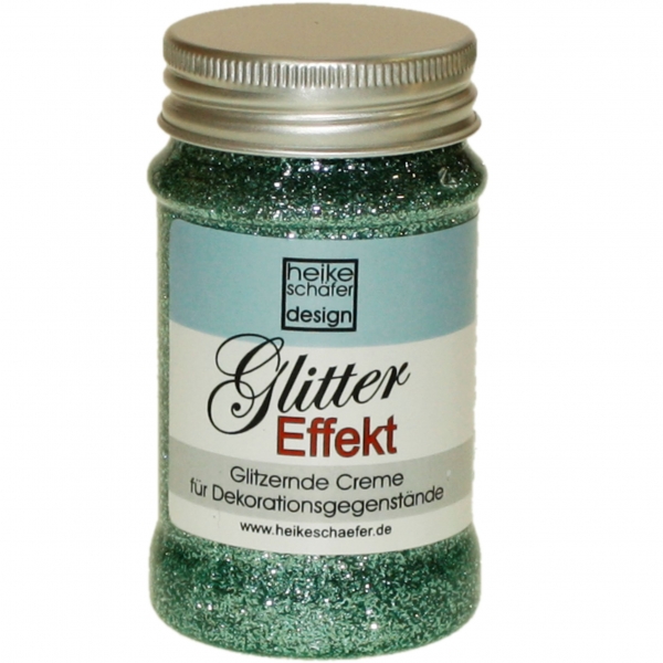 Glitter Effekt Creme 90g in Mint